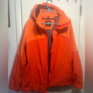 The North Face Triclimate Men's Vibrant Orange Performance Jacket